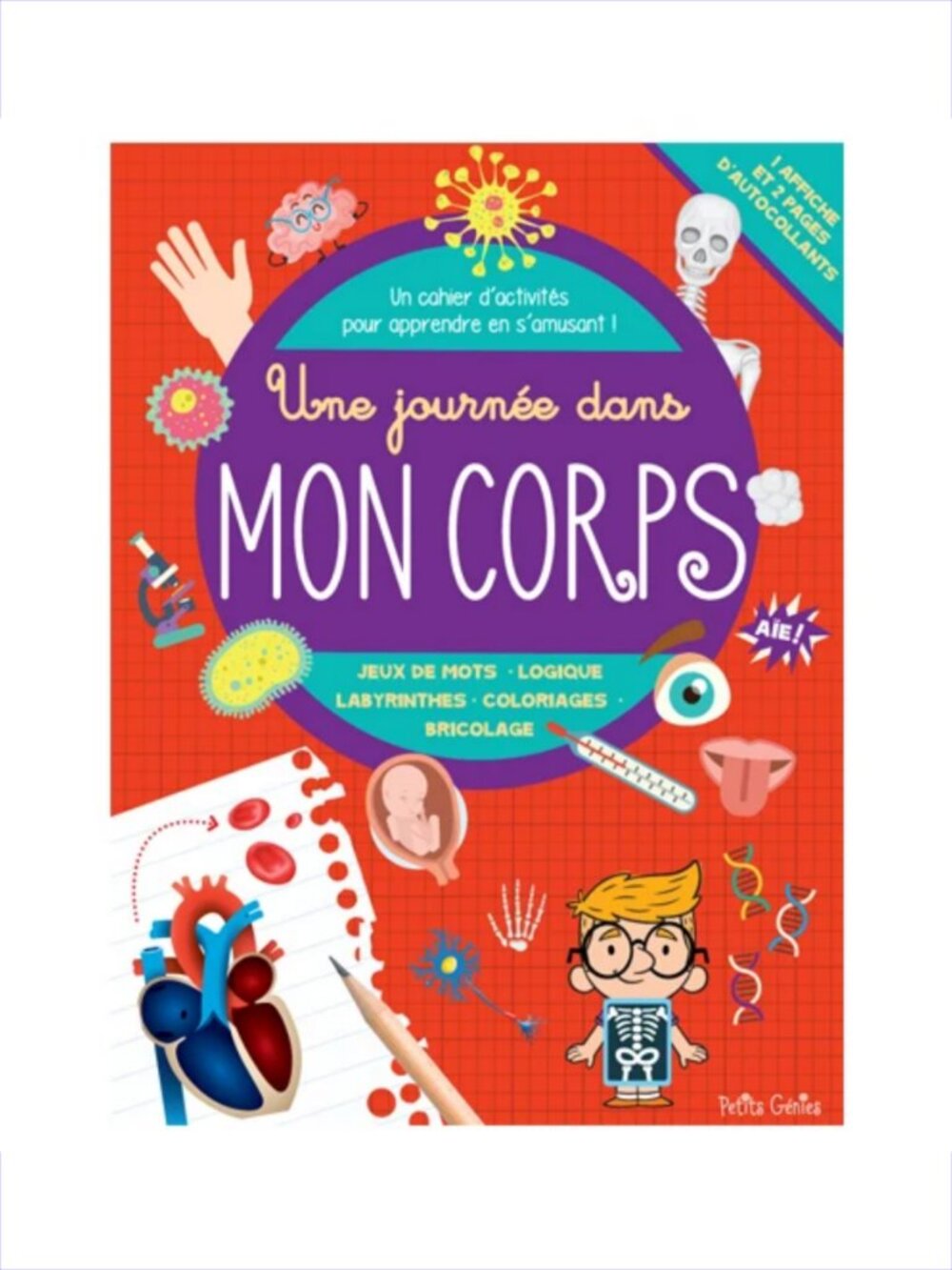 Mon Voyage Dans L'Espace French Activity Book Brand New Add-On Item